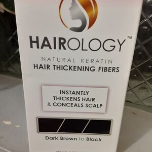 Dark Brown to Black Hair Thickening Fibers Consealer Cover Up
